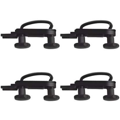 4PCS Universal Roof Box Car Van Mounting Fitting Kit Roof Box U Bolts