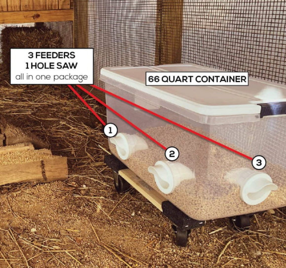 Poultry Pro Feeder Chicken Feeder