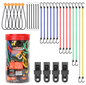 Horusdy 30PCS Premium Bungee Cords