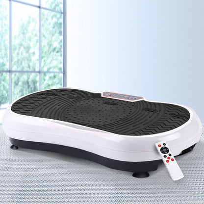 Everfit Vibration Platform with Resistance Bands | Home Exercise Machine - White