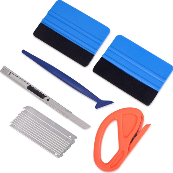 Film Scrapers Car Vinyl Wrap Window Tint Film Tool Kit