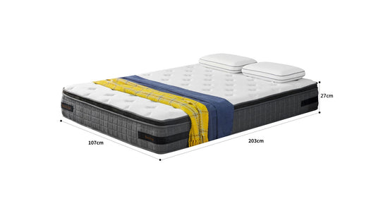 Harding Mattress with Euro-top  King Single Size (Firm)