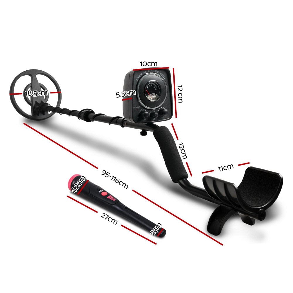 Metal Detector 160MM Deep Sensitive Water Resistant Pinpointer Treasure Hunter