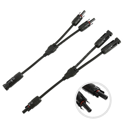 MC4 Y Branch Connectors Cable Solar Panel Cables Connector MC4 Cable Connector