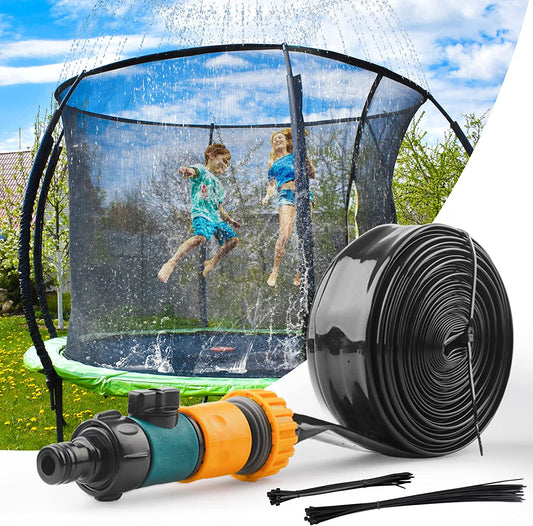 15M Trampoline Water Sprinklers Sprayer Outdoor Water Park