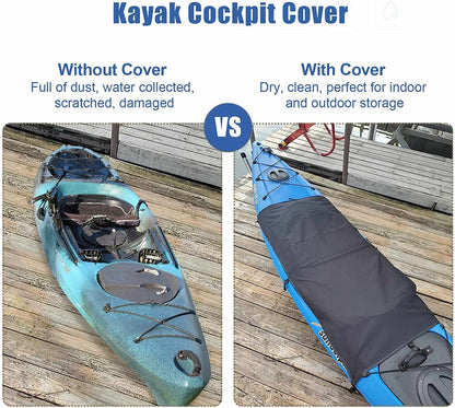 153 x 74cm Kayak Cockpit Drape Seal Cockpit Cover Waterproof