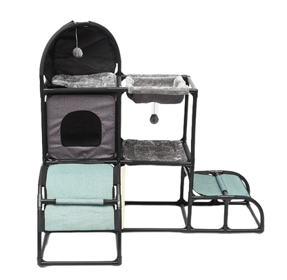 Cat Tree Tower Post Scratcher Scratching Condo Play House