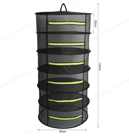 6 Layers Food Drying Net Fish Drying Rack Mesh Net